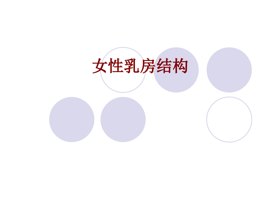 女性乳房结构PPT培训课件.ppt_第1页