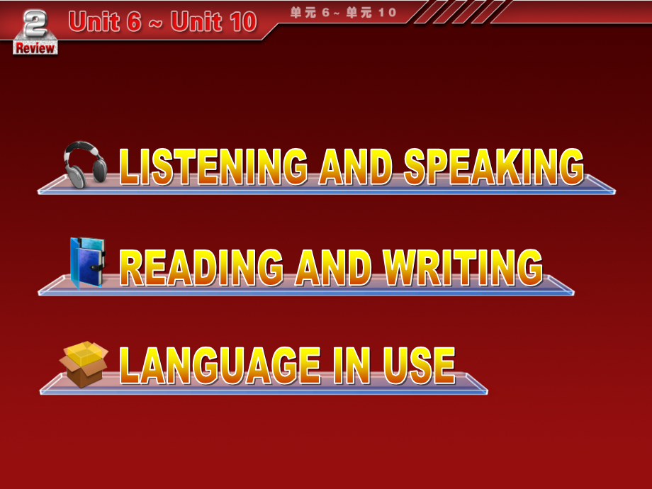 高教社中职英语基础模块2-Review-5-10.ppt_第2页