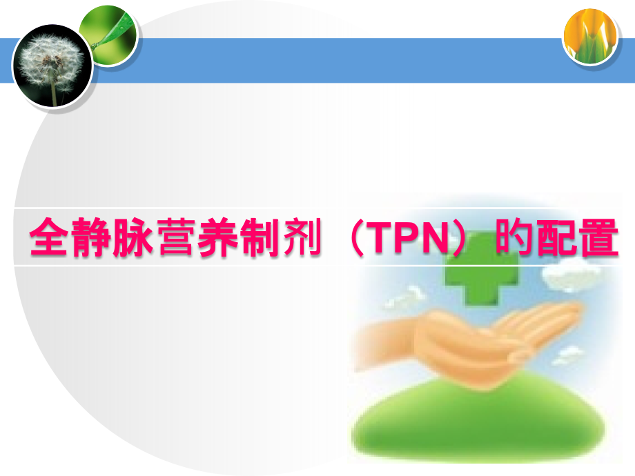 静配培训演讲TPN的配置与应用.pptx_第1页
