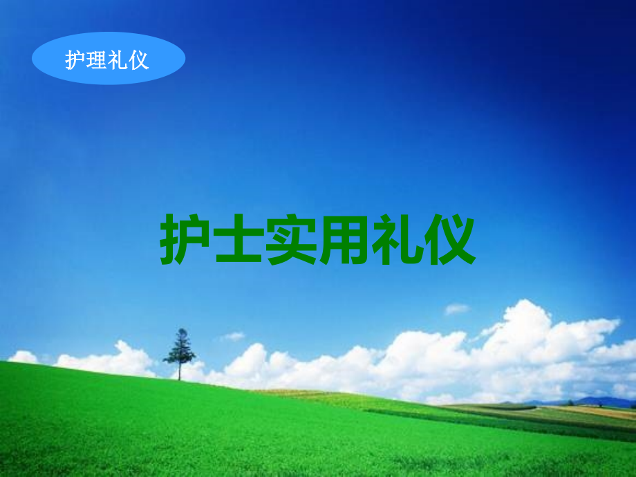护士实用礼仪.ppt_第1页