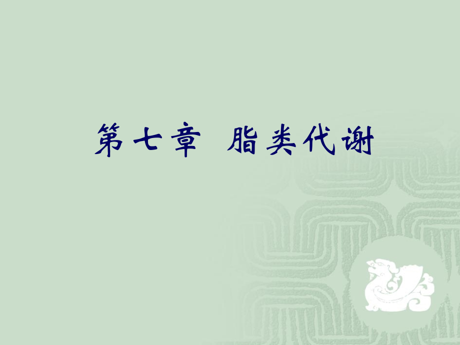 脂类代谢专题知识讲座.pptx_第1页