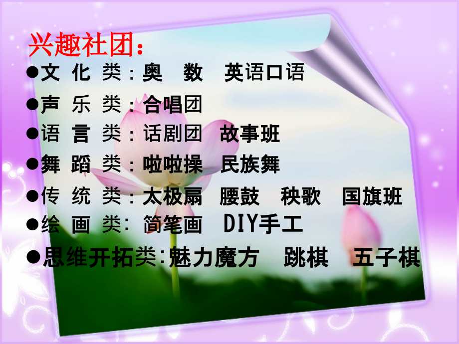 小学兴趣班介绍.ppt_第1页