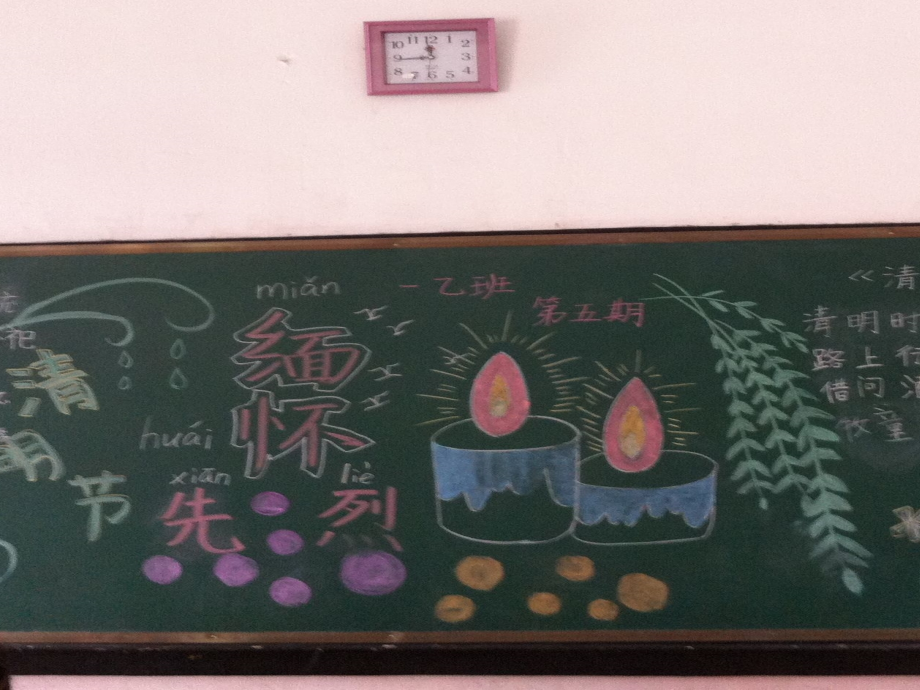 小学黑板报和班级布置集锦 (2).ppt_第2页