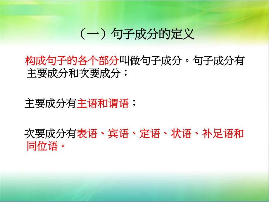 初高英语衔接-《英语句子成分及基本结构》3.ppt_第2页