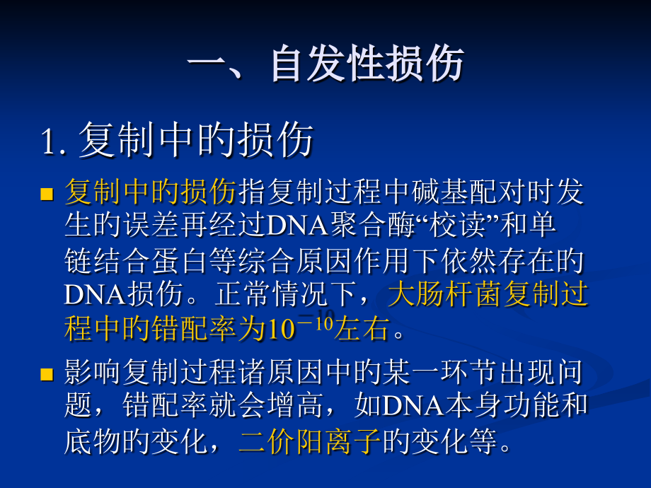 dna损伤修复和基因突变.ppt_第2页