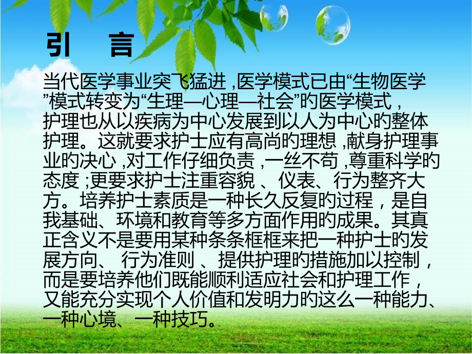 护士的执业素质与执业礼仪课件.ppt_第2页