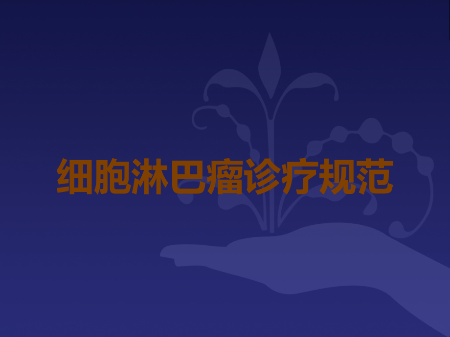 细胞淋巴瘤诊疗规范.ppt_第1页