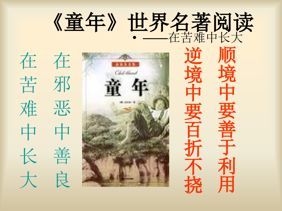 高尔基《童年》阅读指导.ppt_第2页