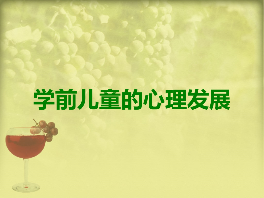 学前儿童的心理发展.ppt_第1页
