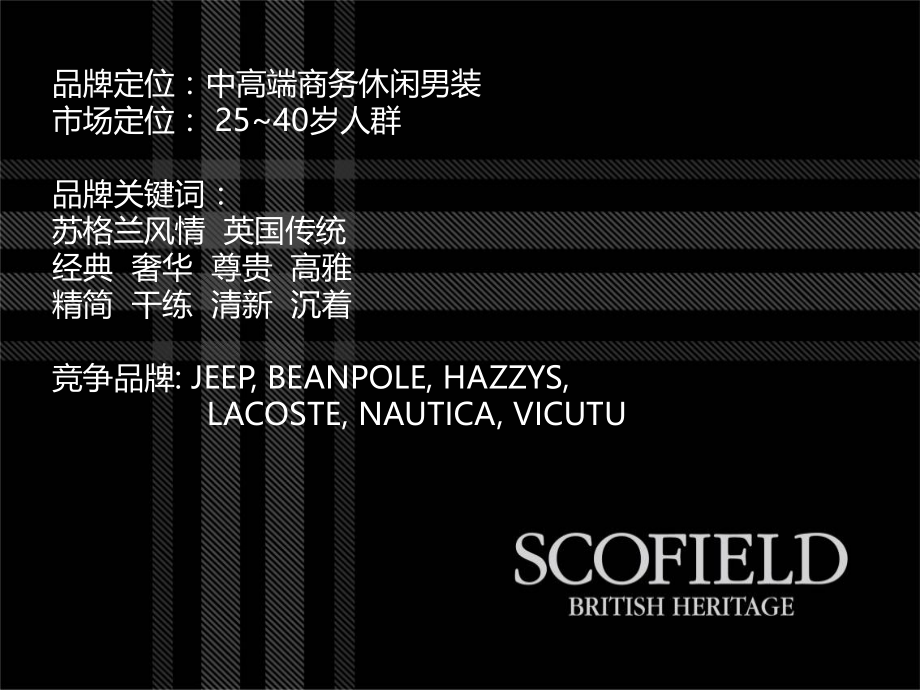 衣恋集团SCOFIELD男装品牌介绍.ppt_第2页