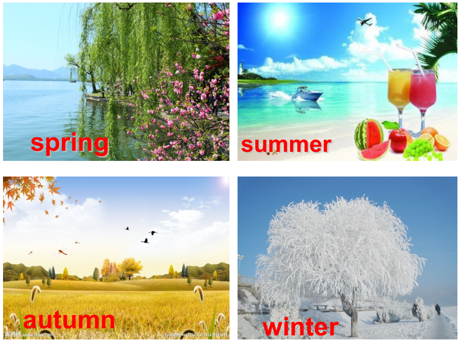 人教版五年级下册U2MyfavouriteseasonAlet'slearn.ppt_第2页