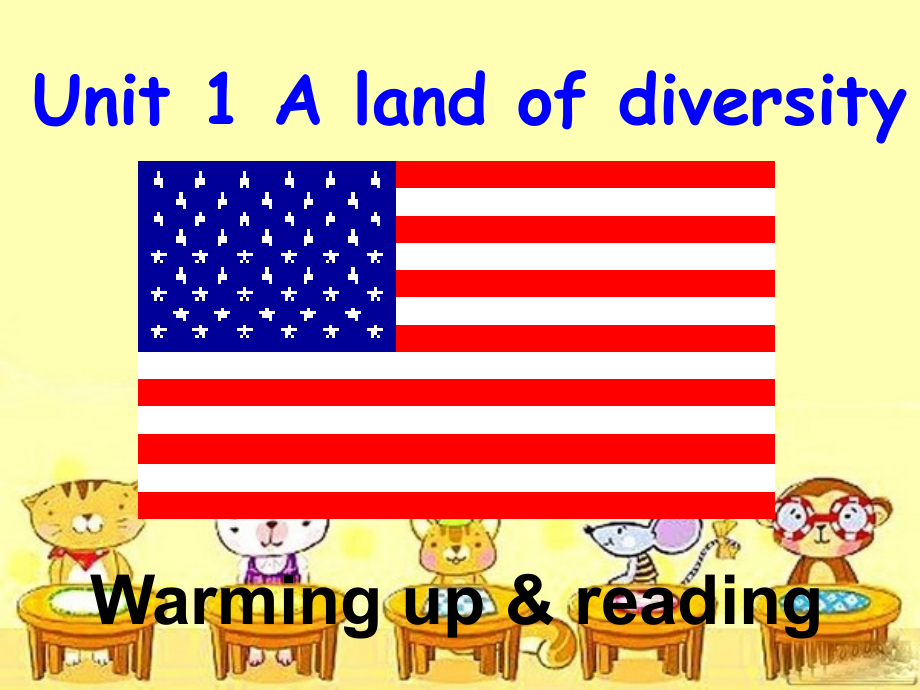 新人教版选修八Unit1Alandofdiversity-Warmingup&reading[课件].ppt_第1页