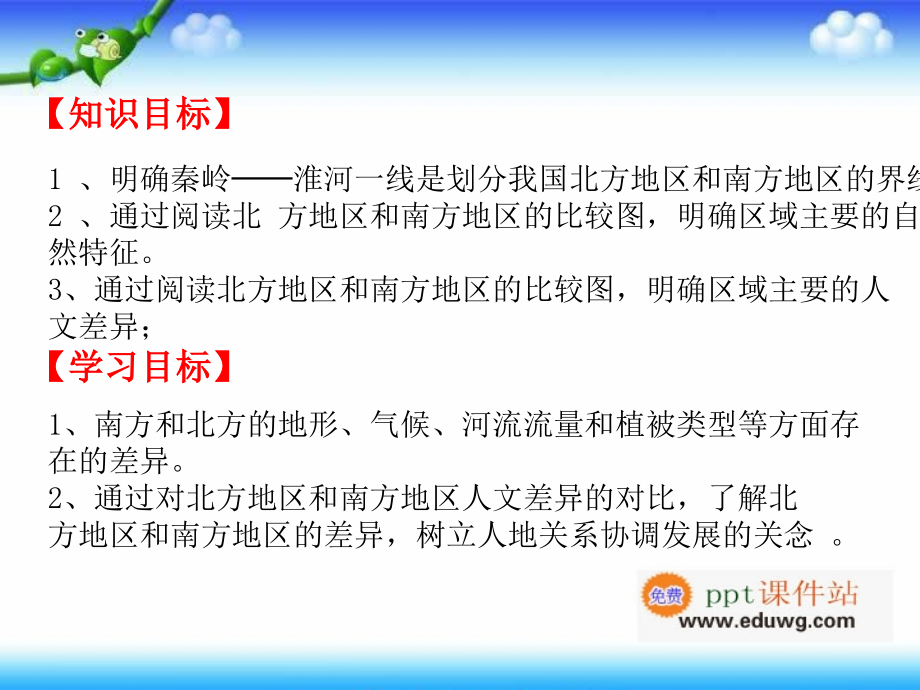 南方地区-和北方地区(助学微课件)-人教版-地理八年级下册.ppt_第2页