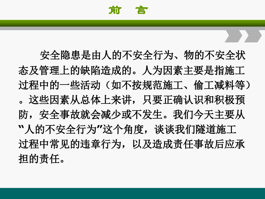 隧道安全教育培训汇总PPT医学课件.ppt_第2页