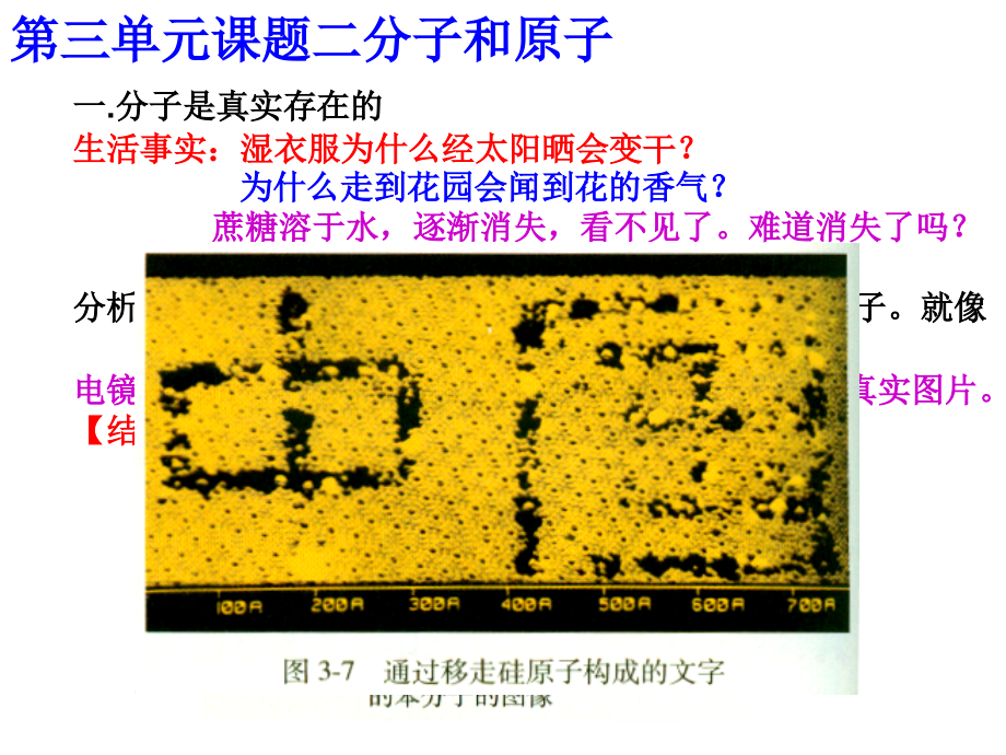 初中九年级人教版化学31《分子和原子》课件(人教版九年级).ppt_第2页