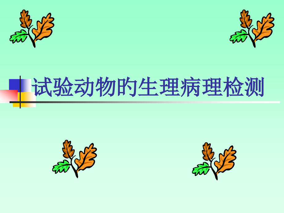 实验动物的生理病理检测.pptx_第1页