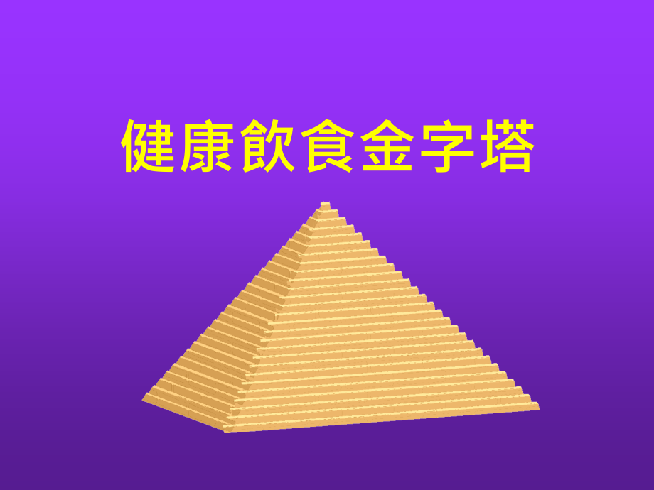 健康饮食金字塔.pptx_第1页