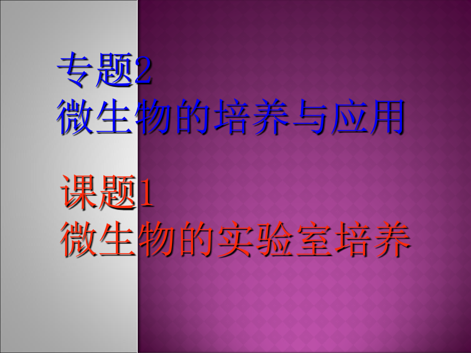 微生物的实验室培养-(修改后).ppt_第1页