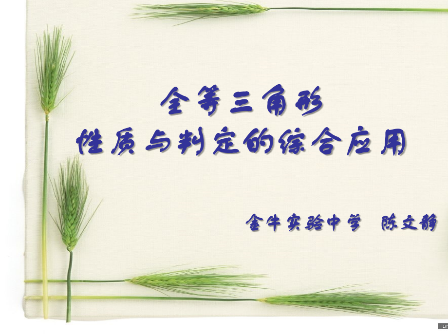 全等三角形的性质与判定的综合应用.ppt_第1页