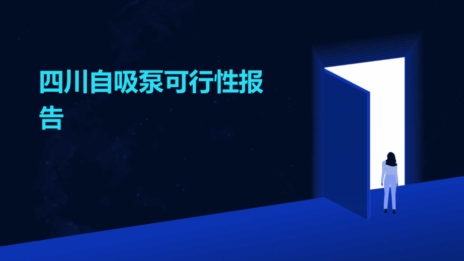 四川自吸泵可行性报告.pptx_第1页