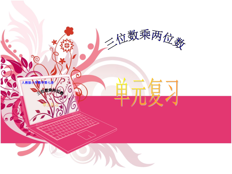 四年级上册第四单元整理复习.ppt_第1页