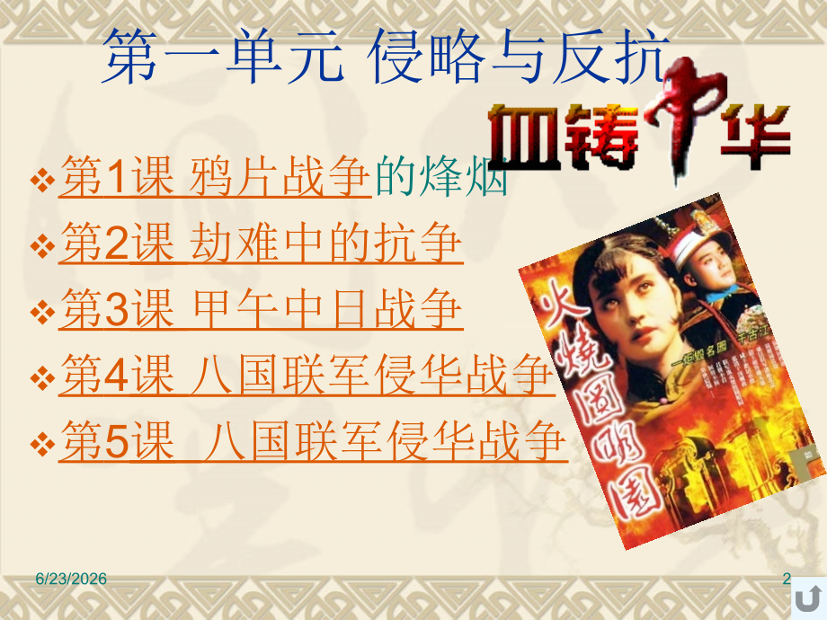 北师大版历史八年级上册复习提纲.ppt_第2页