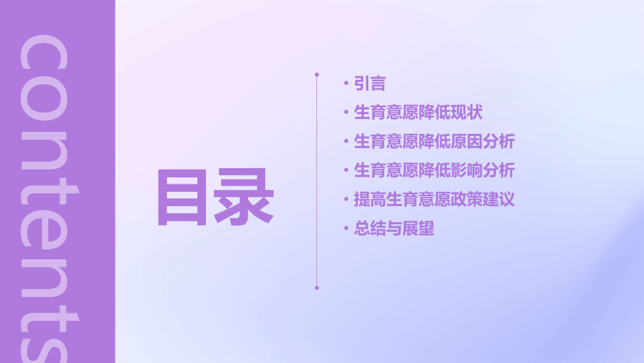生育意愿降低原因分析报告.pptx_第2页