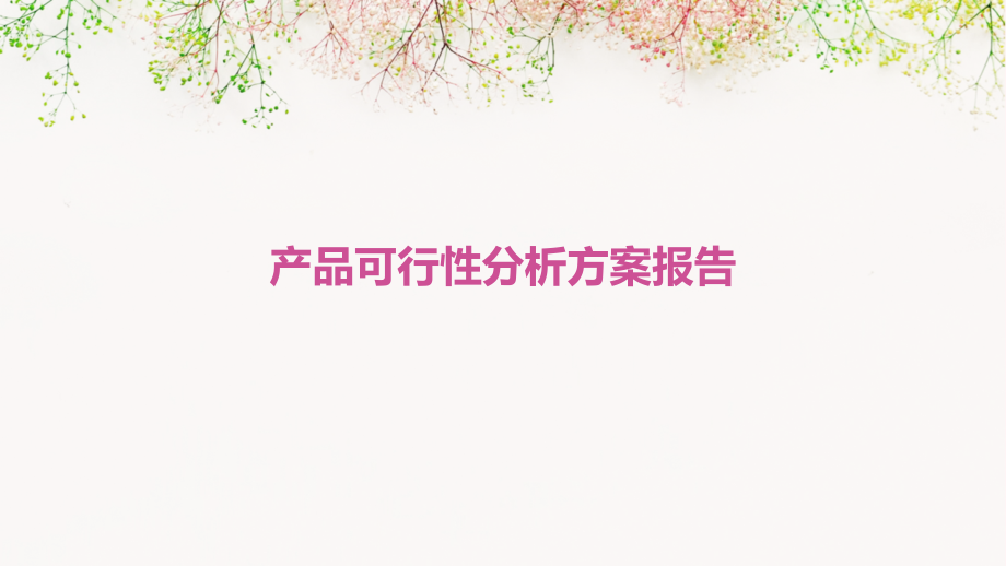 产品可行性分析方案报告.pptx_第1页