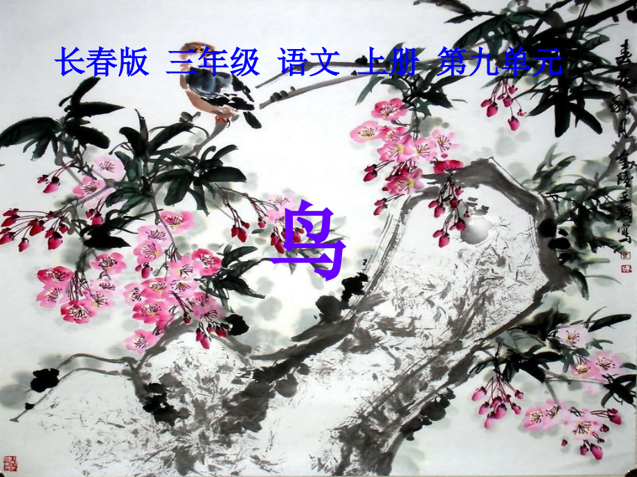 （长春版）三年级语文上册课件鸟1.ppt_第1页