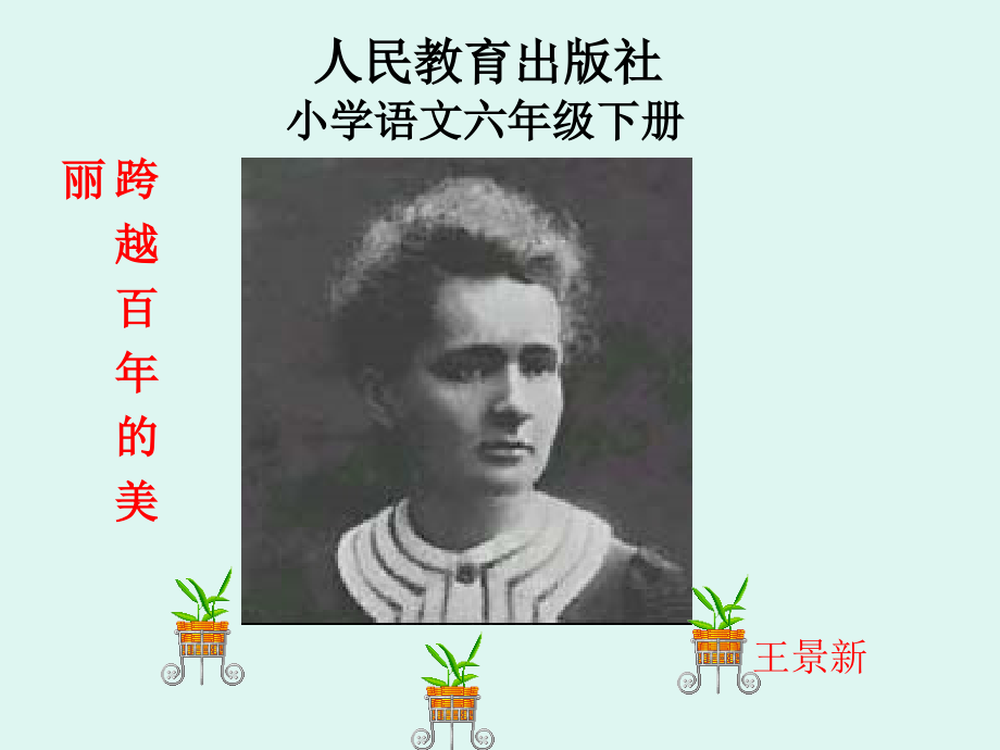 【跨越百年的美丽第二课时.ppt_第1页