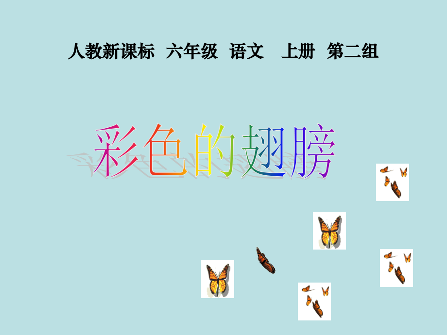 《彩色的翅膀》.ppt_第1页