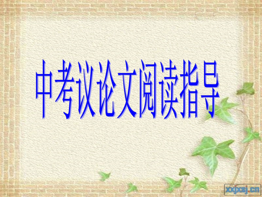 学会说点道理之议论文知识.ppt_第1页