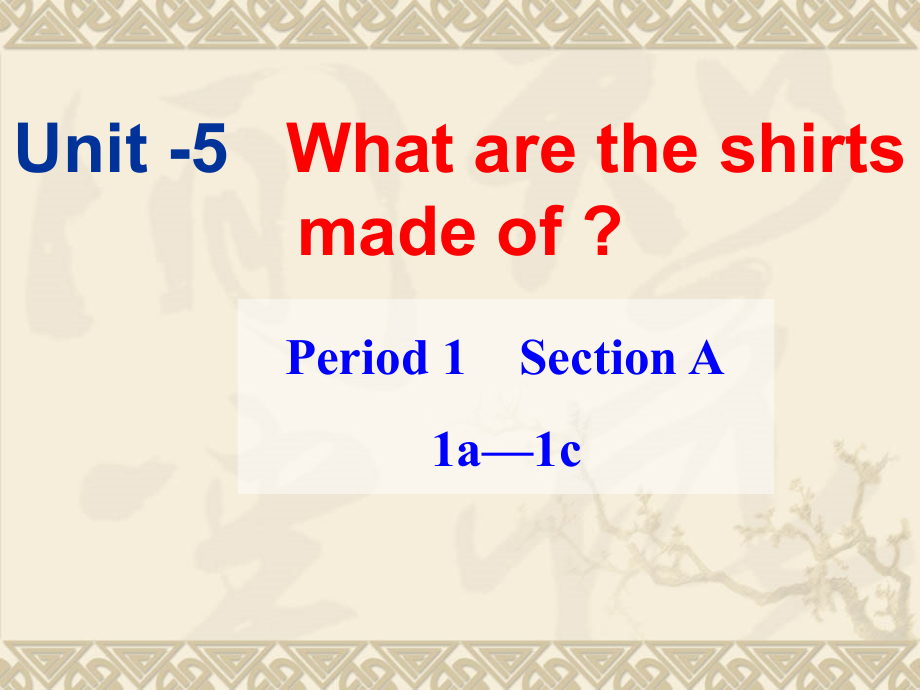 九年级英语Unit5_1a-1c.ppt_第1页