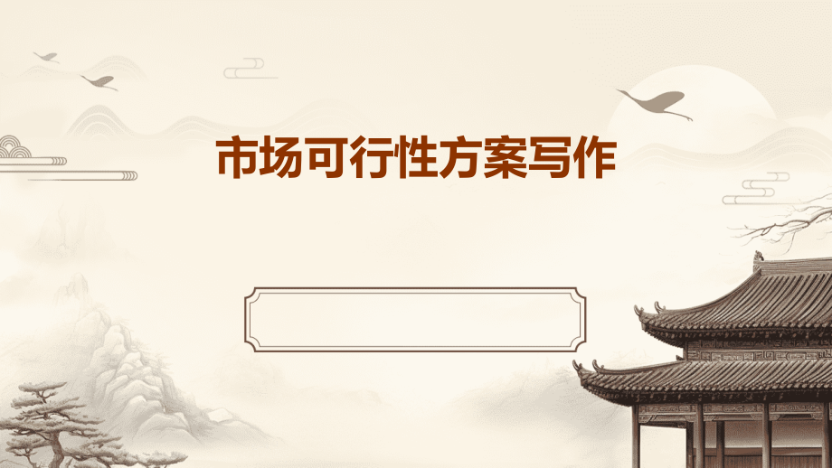 市场可行性方案写作版本.pptx_第1页