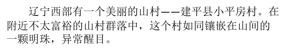 辽西新农村的一面旗帜.pptx_第1页