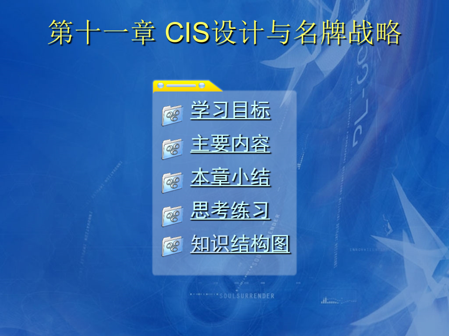 第十一章_CIS设计与名牌战略.ppt_第1页