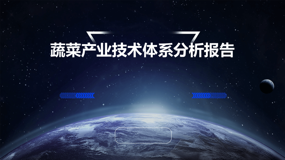 蔬菜产业技术体系分析报告.pptx_第1页