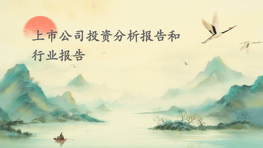上市公司投资分析报告和行业报告.pptx_第1页