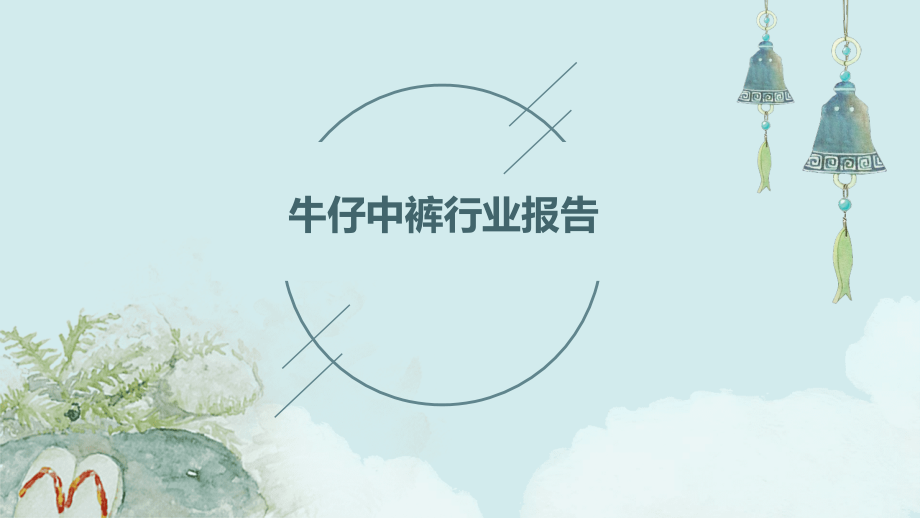 牛仔中裤行业报告.pptx_第1页