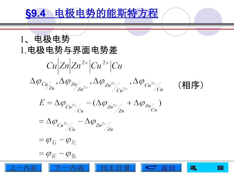 电极电势的能斯特方程.ppt_第1页