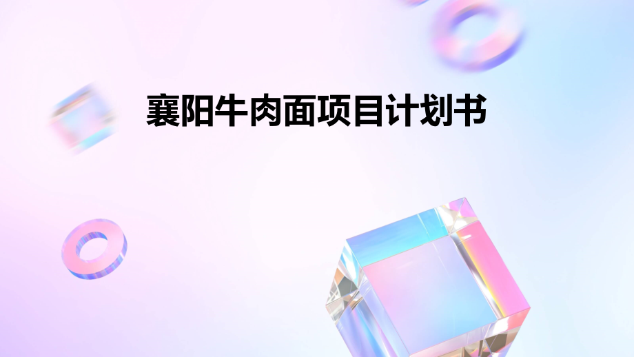 襄阳牛肉面项目计划书.pptx_第1页