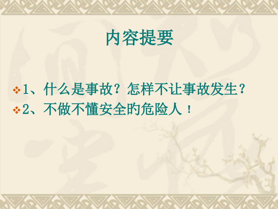 安全培训：不做不懂安全的危险人.pptx_第2页