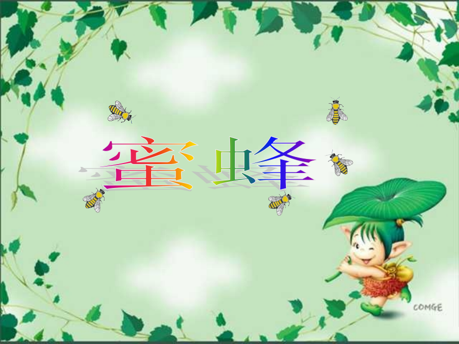小学三年级上册语文第十四课蜜蜂PPT课件2.ppt_第1页