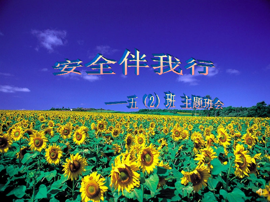 《安全伴我行》主题班会PPT.ppt_第1页