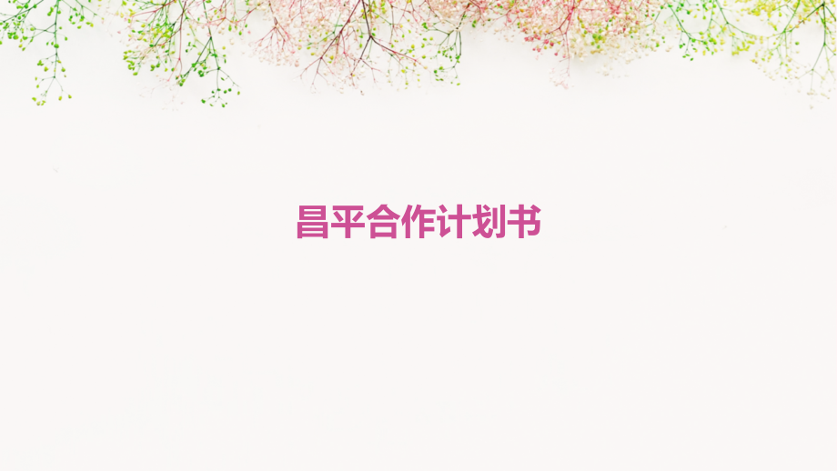 昌平合作计划书.pptx_第1页
