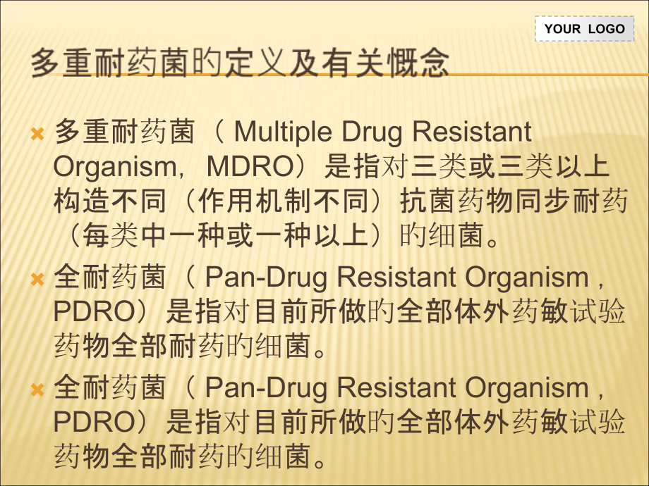 多重耐药菌病人的医疗护理.ppt_第2页