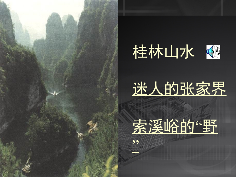 索溪峪的野PPT.ppt_第2页