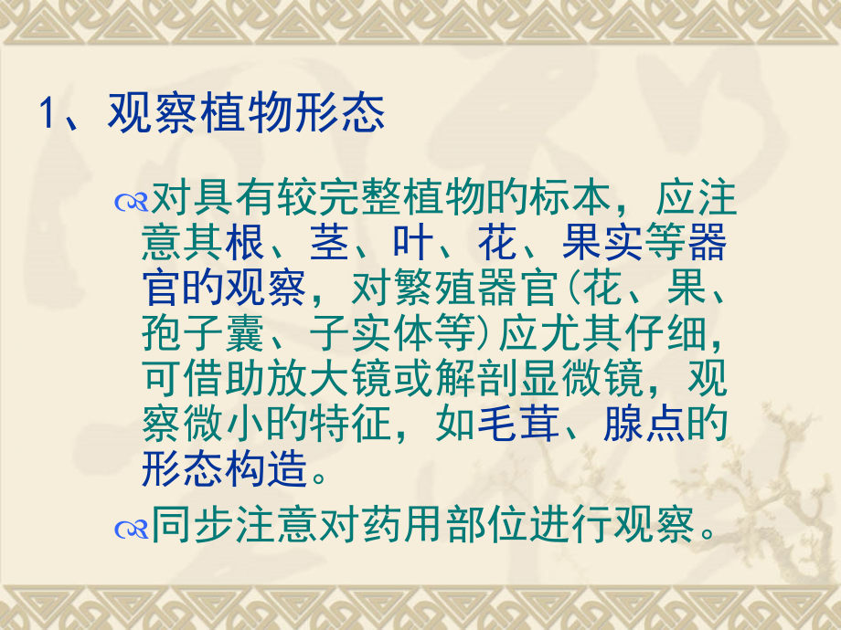 生药的鉴定生药的鉴定方法专家讲座.ppt_第2页