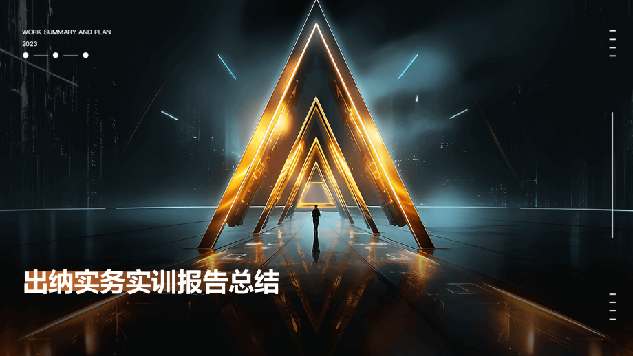 出纳实务实训报告总结.pptx_第1页