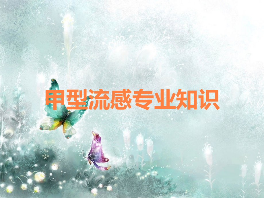 甲型流感专业知识.ppt_第1页